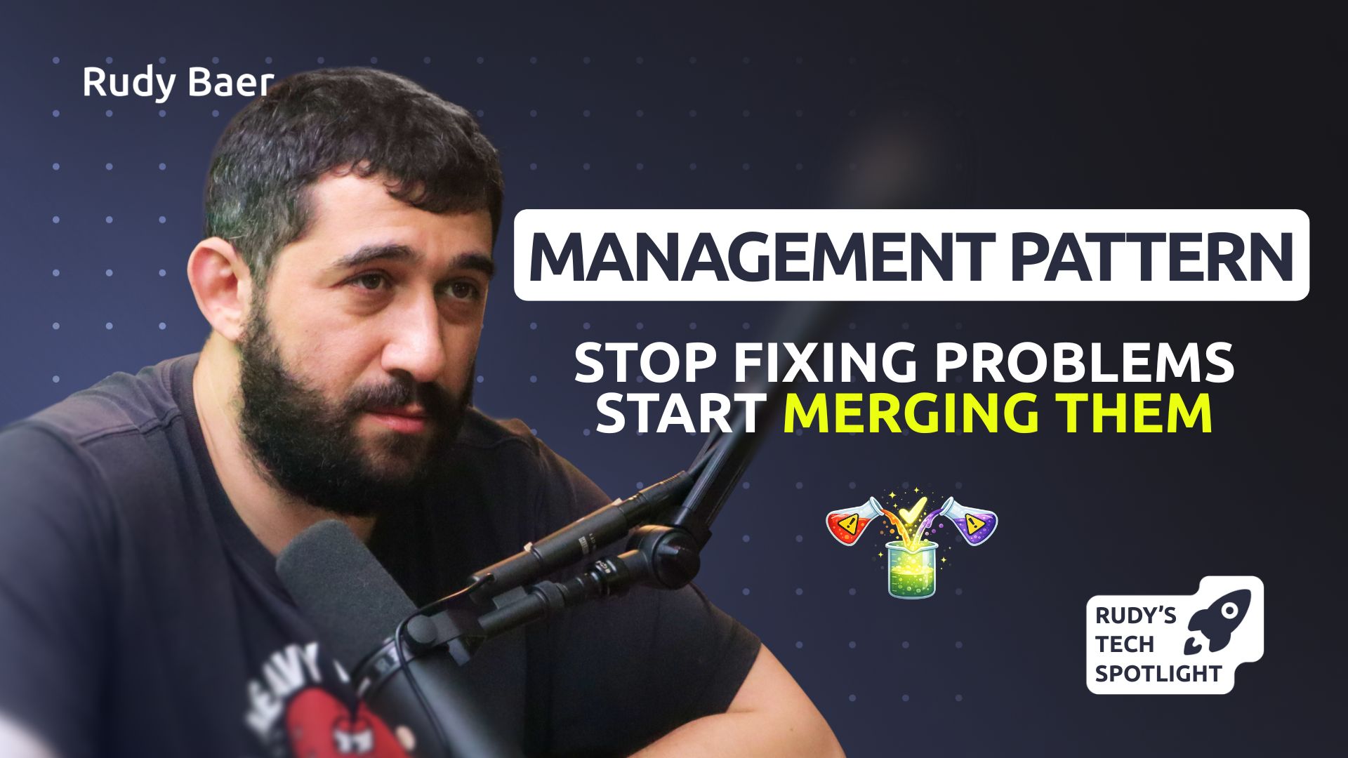 Management pattern: fix two team problems in only one move